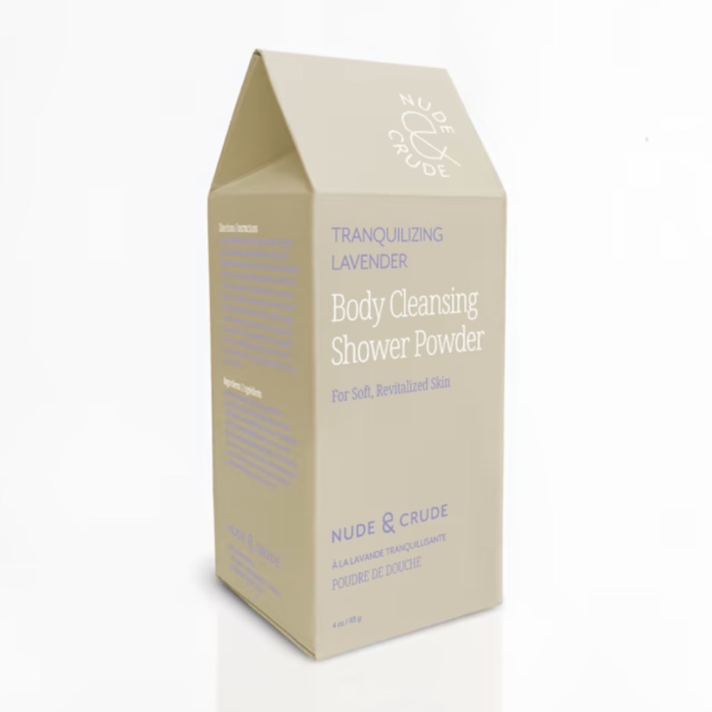 Nude and Crude Body Cleansing Shower Powder